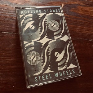 The Rolling Stones - Steel Wheels Cassette Tape