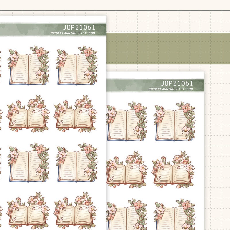 Bookish 2025 calendar cards Etsy.de