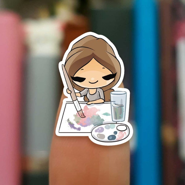 Painting stickers / Watercolor stickers / Planner Stickers / JOP1031
