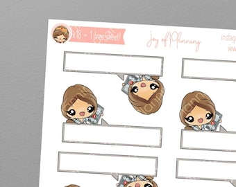 Phone call stickers / Chores stickers / Planner Stickers / SAM087