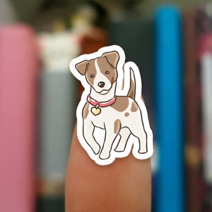 Jack russell terrier stickers / Planner Stickers /  PET060