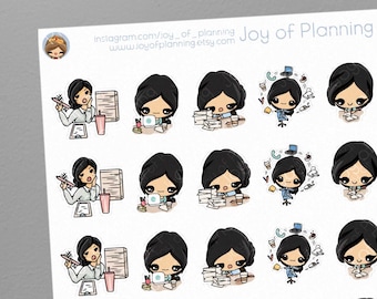Kantoorstickers / Werkstickers / Plannerstickers / SAM004