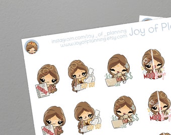 ADHD stickers / Disorganised stickers / Planner Stickers / SAM071