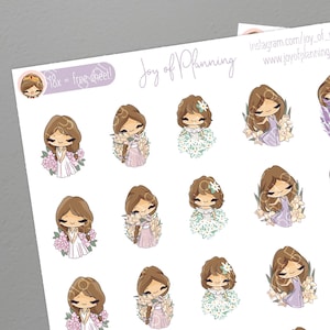 Spring stickers / Happy stickers / Love planner / Planner Stickers / SAM056