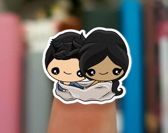 Couple stickers / Planner Stickers / FAM387