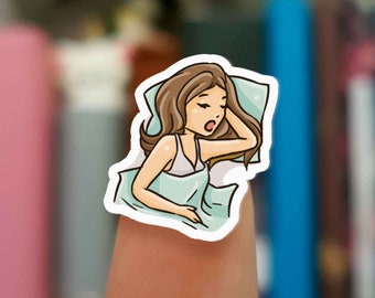 Sleeping stickers  / Planner Stickers /  JOP542