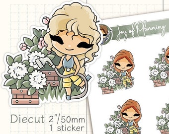 Gardening stickers / Spring stickers / Garden stickers / Garden planner / JOP1102