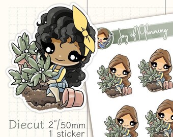 Gardening stickers / Spring stickers / Garden stickers / Garden planner / JOP1101