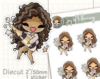 New Year stickers / Holiday stickers / 2023 New Year stickers / Planner stickers / JOP1435