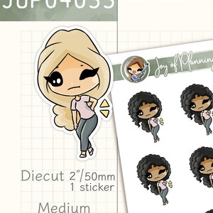 Stickers rugpijn / Stickers chronische pijn / Stickers voor pijntracking / Gezondheidsstickers / Plannerstickers / JOP04033