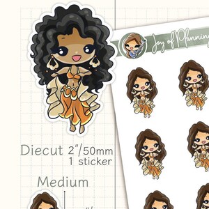 Bauchtanz Aufkleber / Dance Class Tracker / Personalisierte Aufkleber für Tanzjournale und Planer / JOP03047
