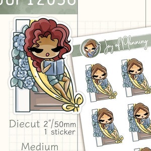 Hangmatstickers / Ontspannende stickers / Zomerplanner / Zomerstickers / Plannerstickers / JOP12036