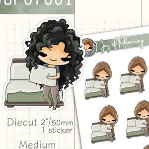 Stickers pour lit / Stickers tâches ménagères / Stickers nettoyage / Stickers rangement / Stickers agenda / JOP07001