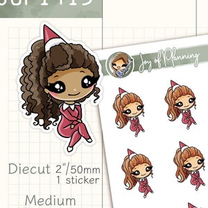 Holiday stickers / Christmas stickers / New Year stickers / Planner stickers / JOP1415