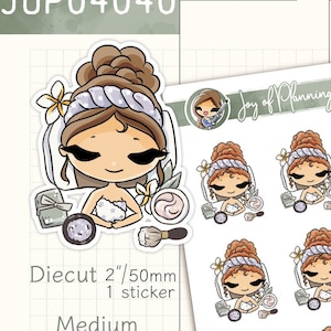 Stickers spa / Stickers massage / Stickers soins personnels / Stickers jour de congé / Stickers détente / Stickers agenda / JOP04040