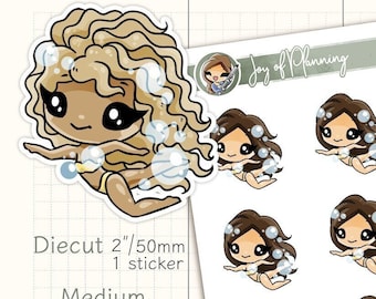 Swimming stickers / Pool day stickers / Summer planner / Summer stickers / Planner stickers / JOP12042