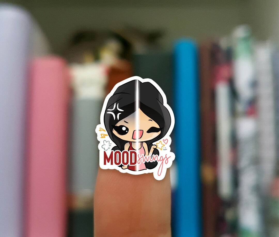 Spectrum Sticker Mood Swings Stickers / Spectrum Stickers / Neurodiversity Stickers ...