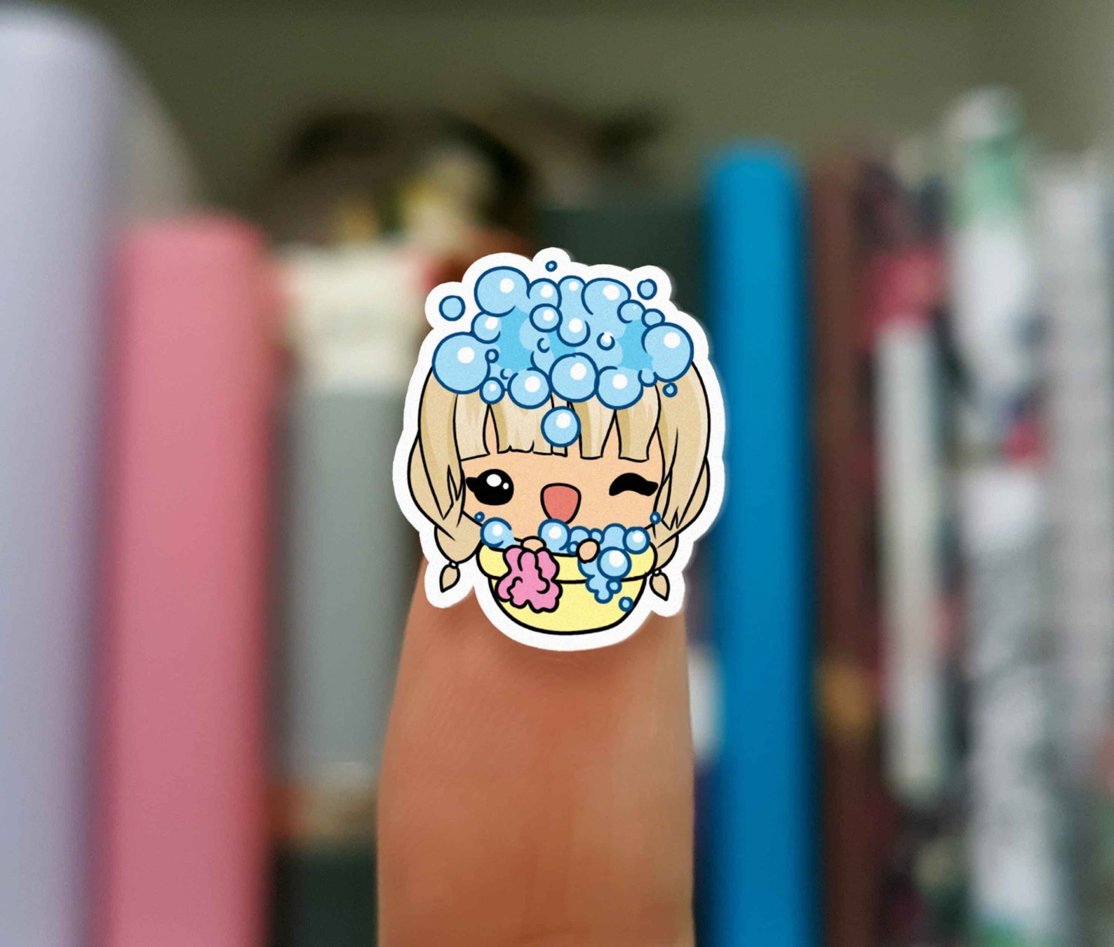 Bath stickers / Planner Stickers / KID399 Etsy