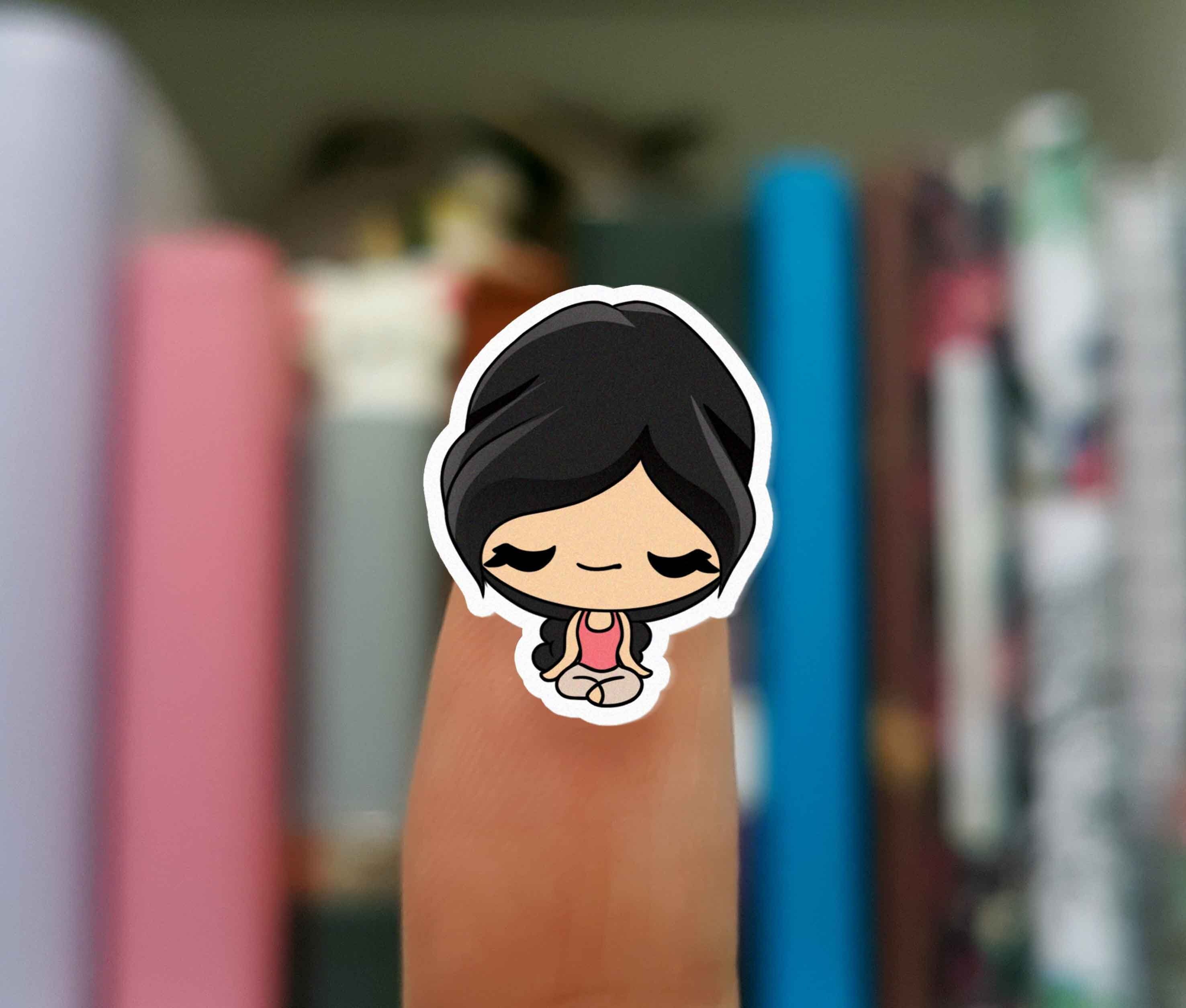 Yoga stickers / Planner Stickers / JOP090