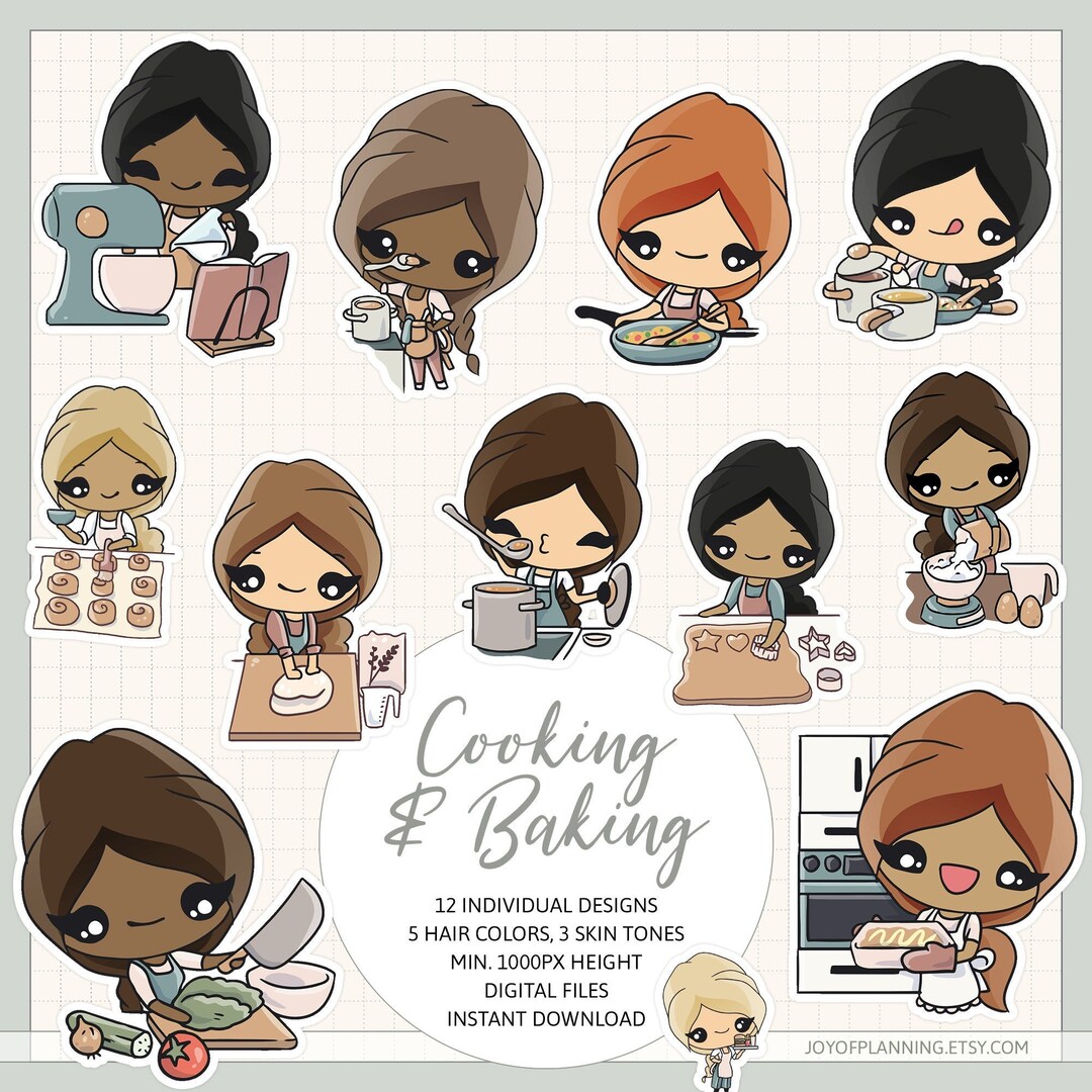 Digital Stickers / Instant Download Stickers / Food Digital Stickers ...