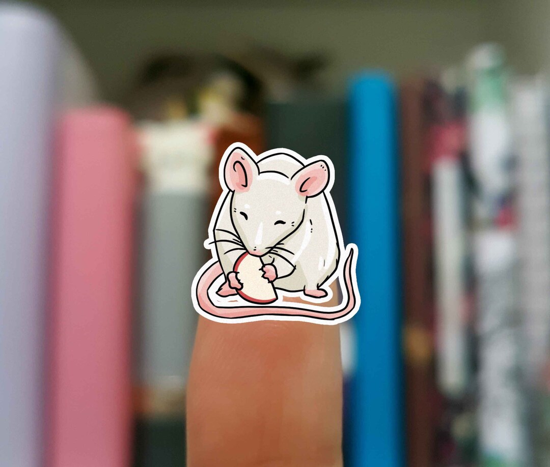 Sticker De Rata Colgada Rat Stickers / Planner Stickers / PET571 - Etsy