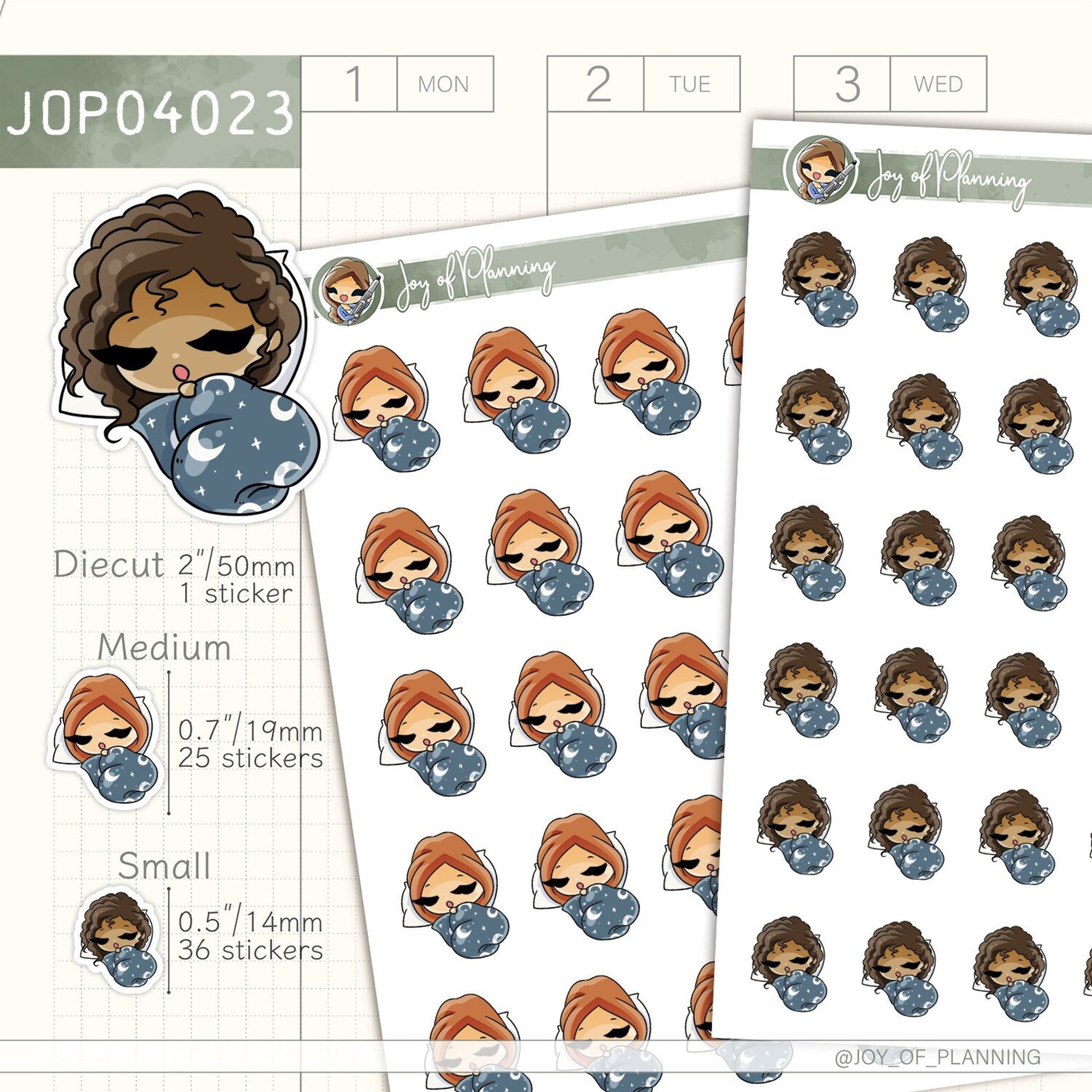 Sleeping Stickers / Bedtime Stickers / Sleep Schedule Planner / Planner ...