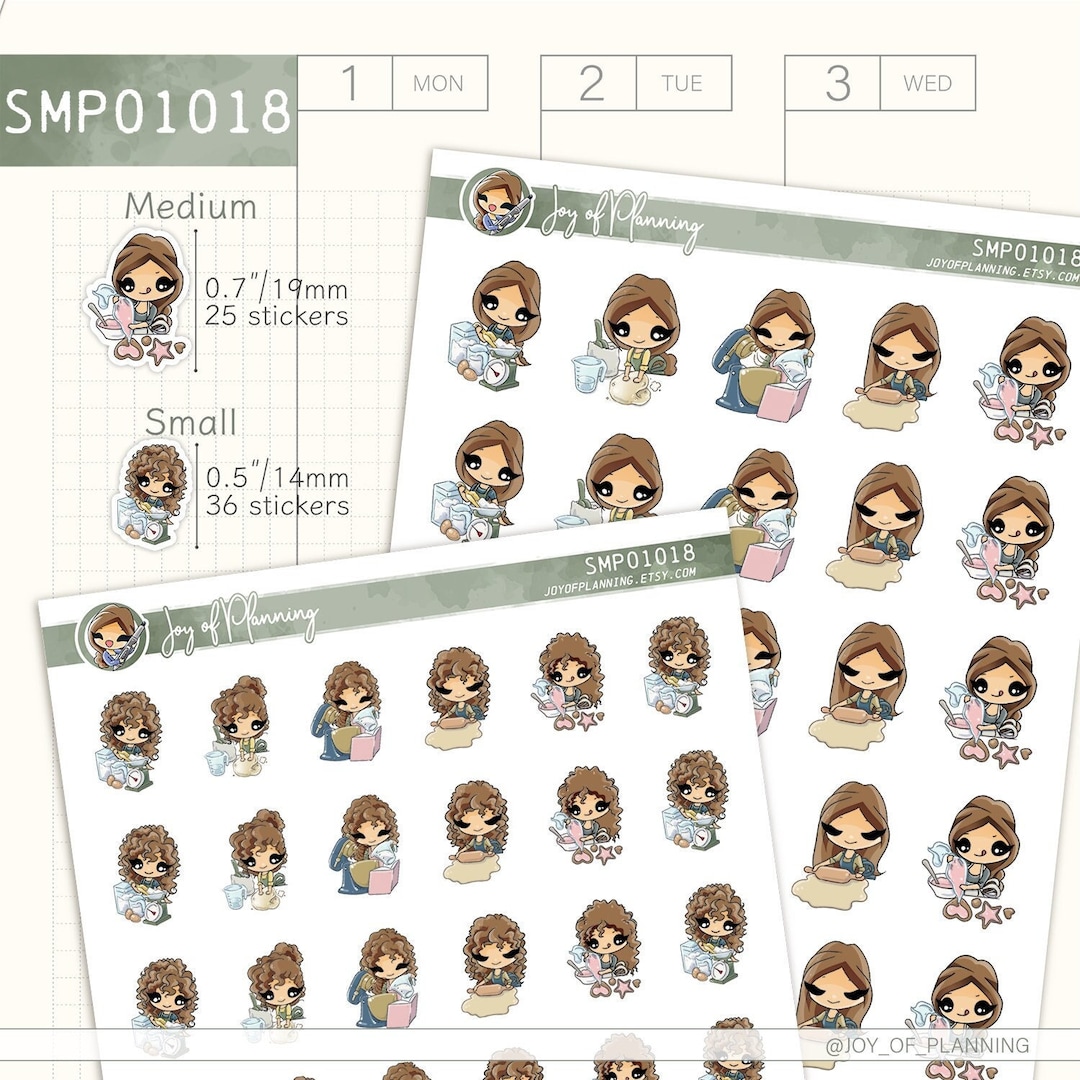 Baking Stickers / Cake Stickers / Bakery Stickers / Bread Making ...