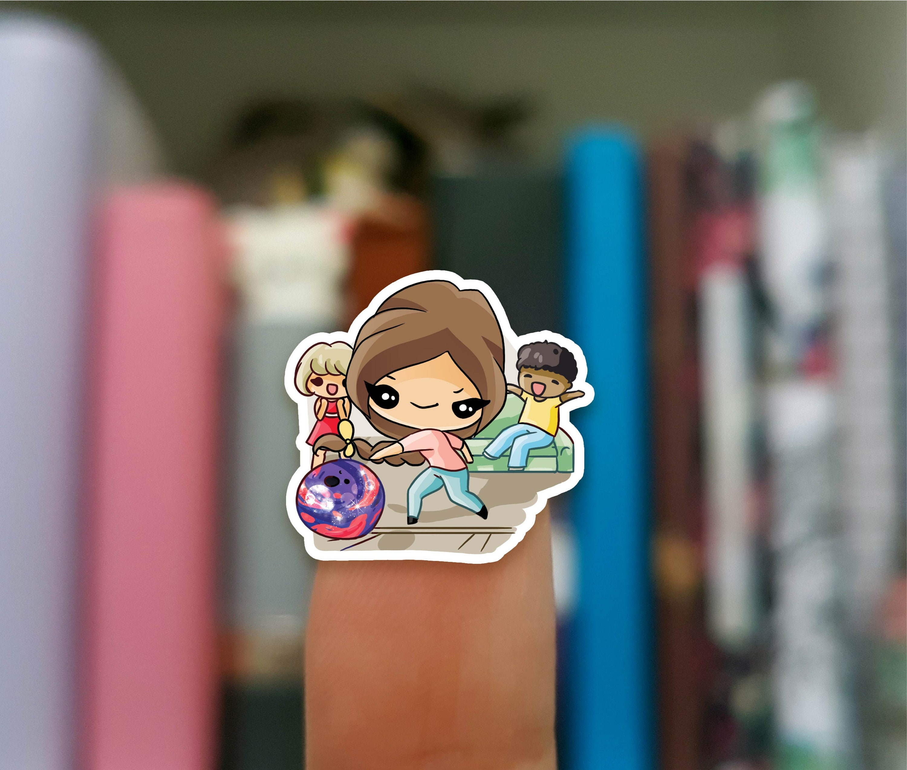 Bowling Stickers / Summer Stickers / Bowling Planner Stickers / Planner ...