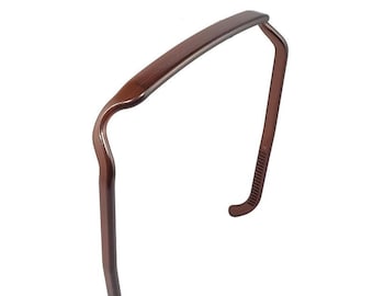 Espresso hoofdband van Zazzy Bandz, de opnieuw ontworpen hoofdband die past als een zonnebril