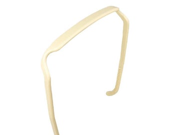 Diadema beige crema de Zazzy Bandz, la diadema rediseñada que se ajusta como unas gafas de sol