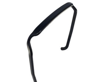 Ebony Black  Headband by Zazzy Bandz, the Redesigned Headband That Fits Like Sunglasses