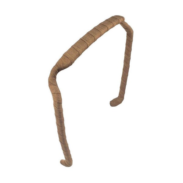 Brown Wrapped Headband by Zazzy Bandz, the Redesigned Headband That Fits Like Sunglasses