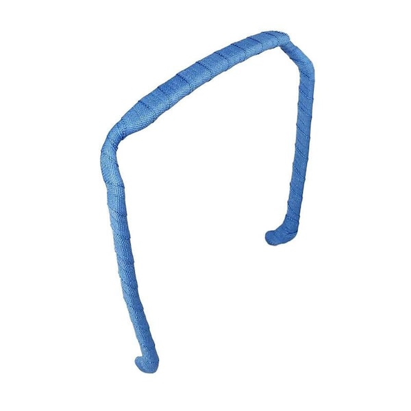 Blue Wrapped Headband by Zazzy Bandz, the Redesigned Headband That Fits Like Sunglasses