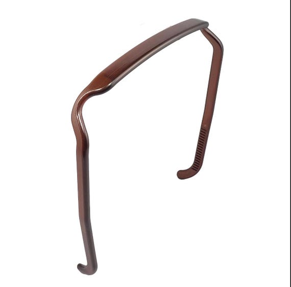 Espresso Translucent Zazzy Bandz: Headache-Free Headband in regular or relaxed fit!
