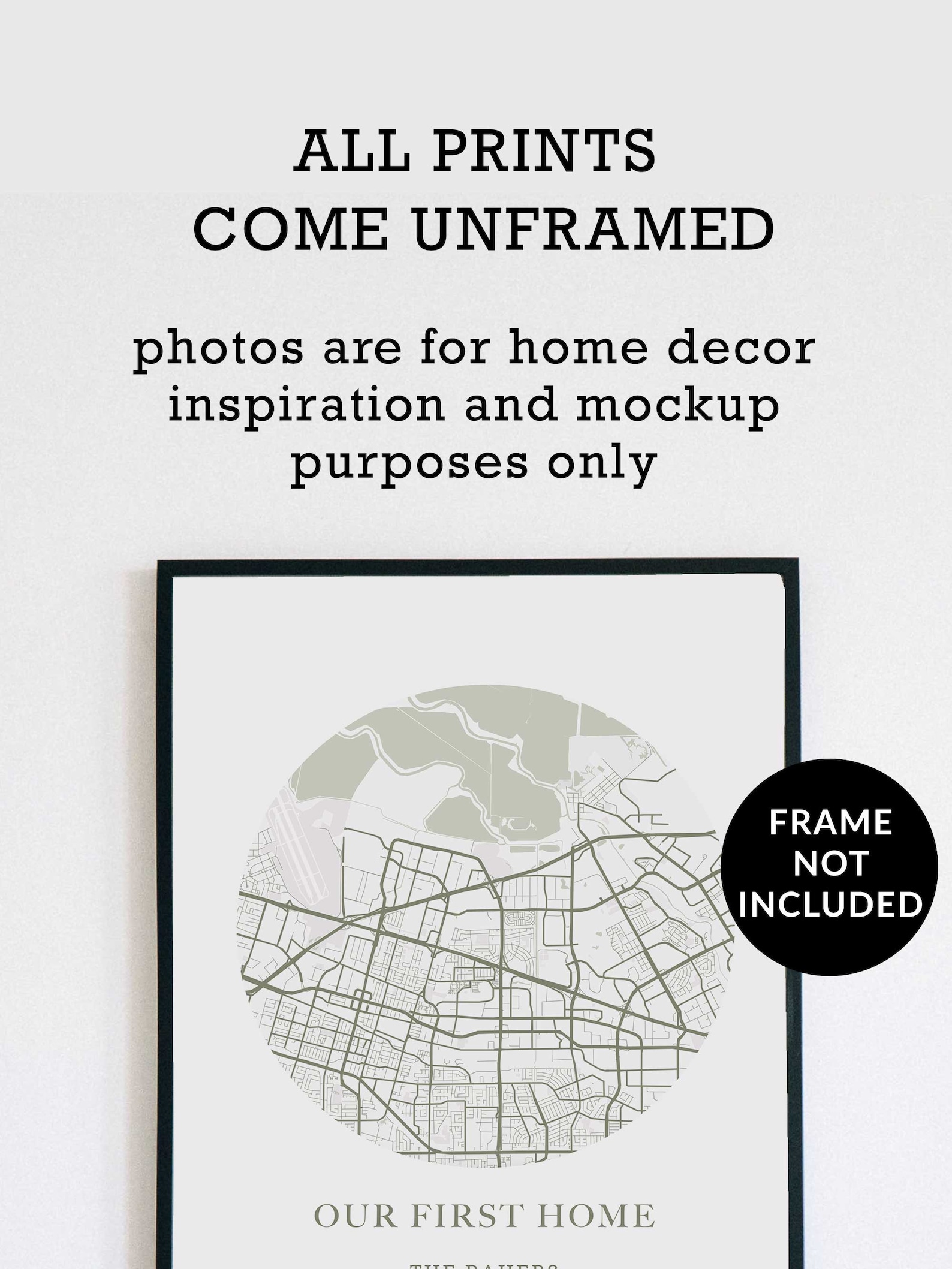 Customizable Memory Map Sage Green Personalized Map Mid - Etsy