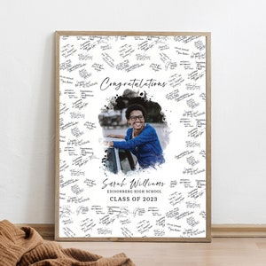 Graduation Guest Book 2023 Personalized Guestbook Sign image 10