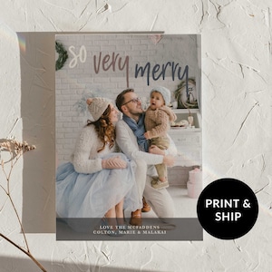 Cartes de Noël personnalisées, idées de cartes de Noël avec photos, carte de Noël de famille, modèles de cartes de Noël imprimables, conception de cartes de vœux