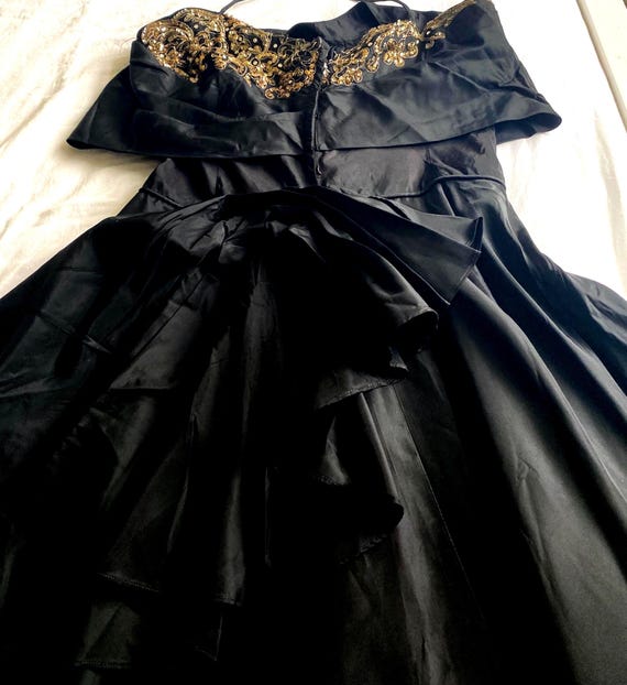 Emma domb 1960 vintage ball gown