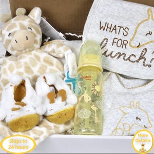 Baby Shower Gift Box Opening, Gender Neutral Baby Gift, Baby Gift Box, Reborn Baby Dolls, Giraffe, Baby Clothes, Silicone Baby Dolls, Safari