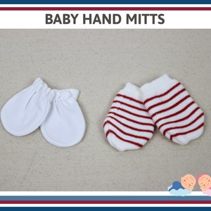 Newborn Hospital Baby Hats, ID Bands, Keepsake Gift, Reborn Doll Accessories 画像 9