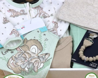 Disney Bambi Baby Gift Box Opening, Reborn & Silicone Dolls, Welcome Home Newborn Infant Clothes