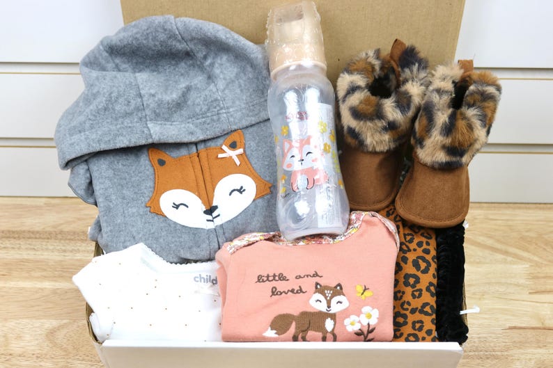 Reborn and Silicone Baby Doll Gift Box Opening, Baby Clothes, Baby Girl Fox, Woodland Animals Little and Loved