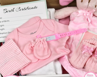 Reborn Baby Hospital Gift Box Set: Newborn Infant Clothes, Reborn and Silicone Doll Accessories
