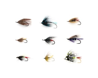 Steelhead & Salmon Flies ~ Fly Fishing Photograph ~ Wall Art ~ Adventure Photography ~ Fishing Flies