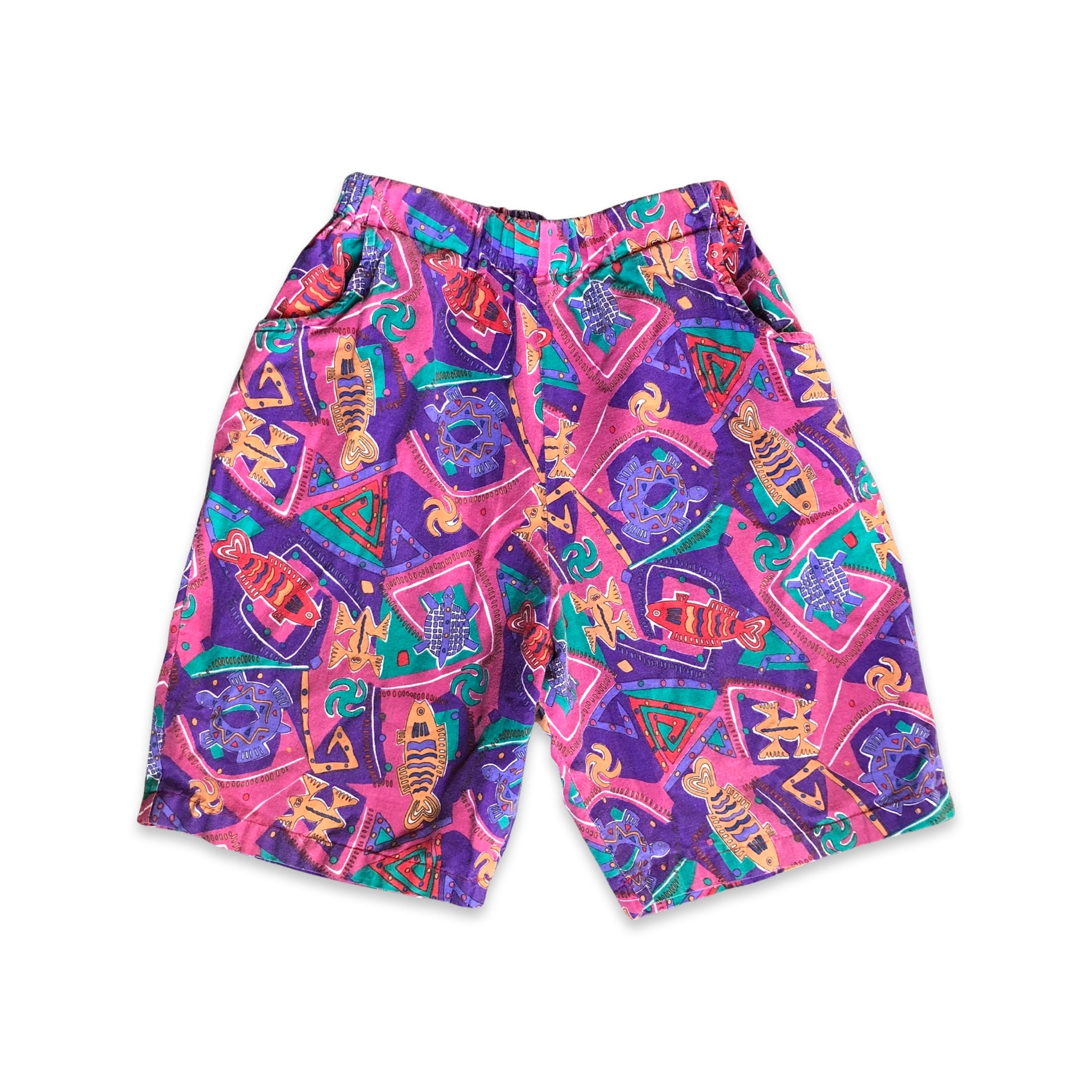 Printed Bike Shorts Etsy Canada
