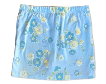 6x kids light blue floral OshKosh skort