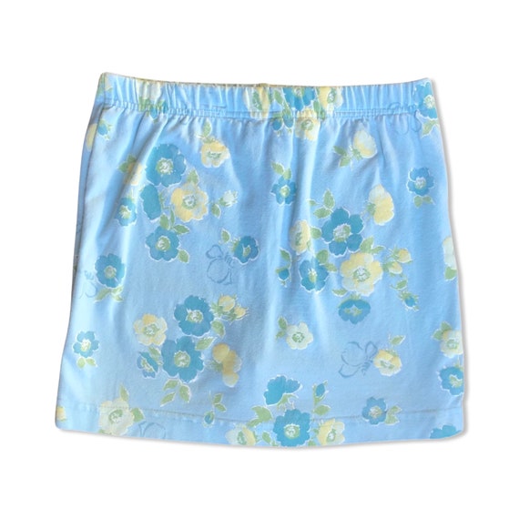 6x kids light blue floral OshKosh skort - image 1