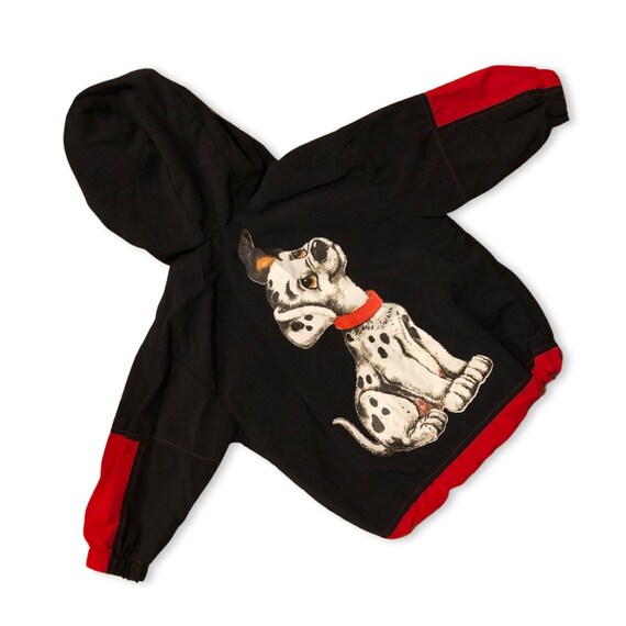 2T toddler 90’s black and red 101 Dalmatians jack… - image 3