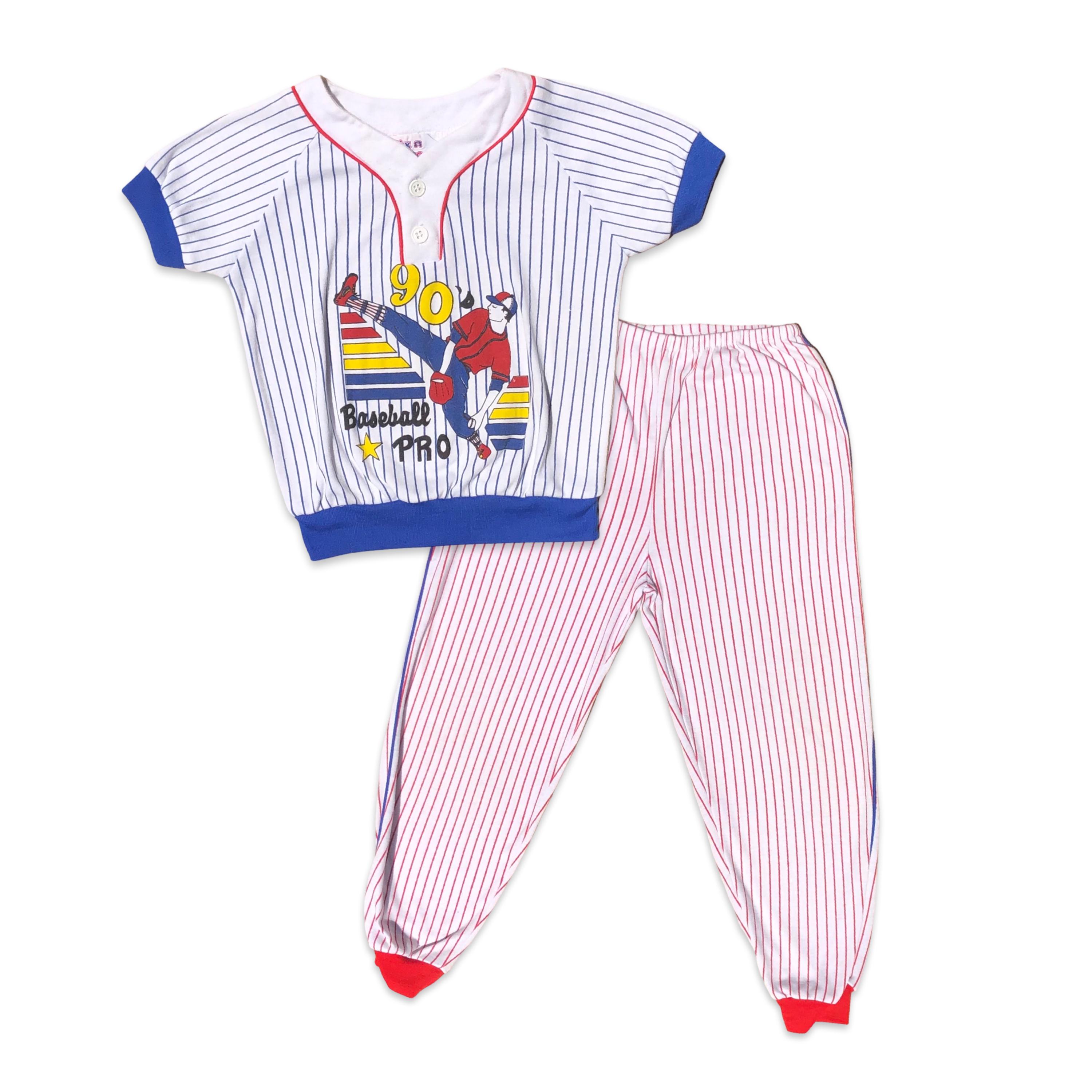 Boys baseball pajamas sale