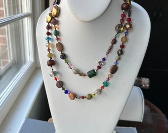 Love Me Knots Bead Necklace